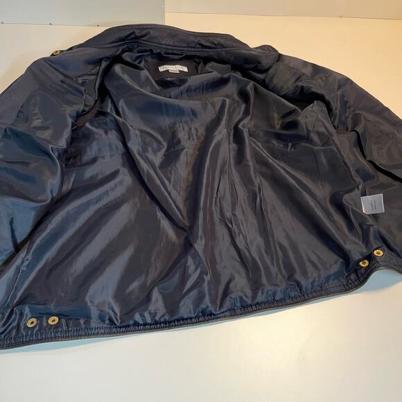 Pendleton Quilted Vest Women Size M Full Zip Navy Blue - Picture 7 of 12